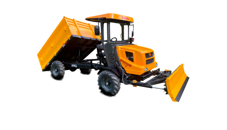 BTB 2536D com Lâmina- Trator Articulado Isodiamétrico Agrícola 4x4